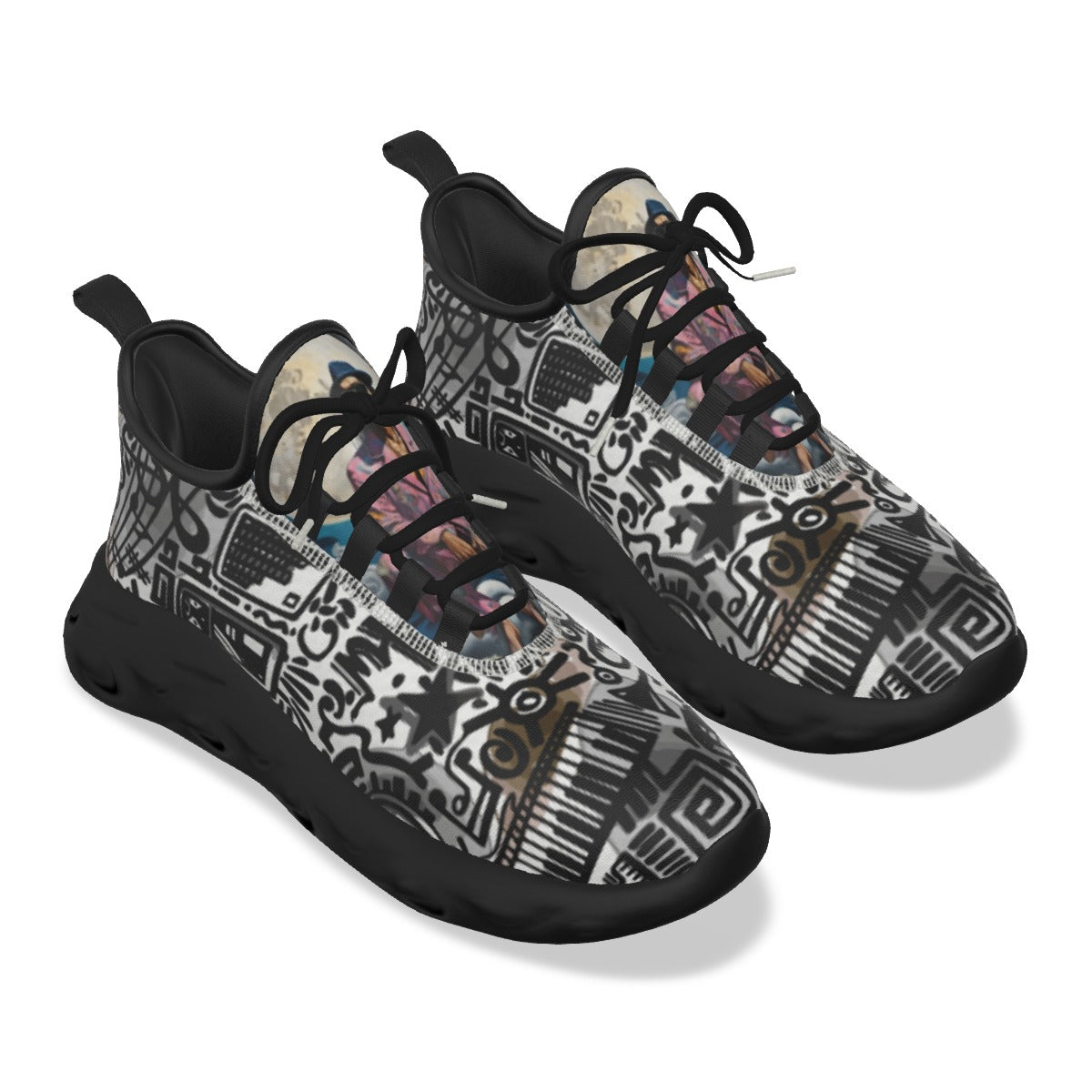 Men's Urban Graffiti Light Sports Shoes - Craftklart.store