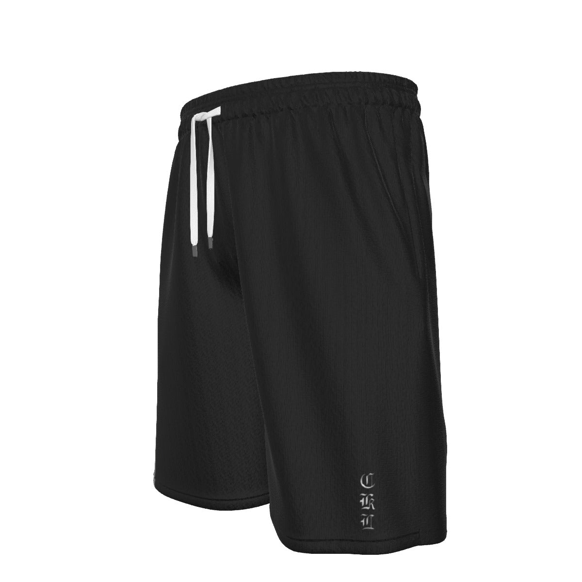 Black All-Over Print Unisex Short Pants | 310GSM Cotton - Premium Shorts from Craftklart.store - Just $49.95! Shop now at Craftklart.store