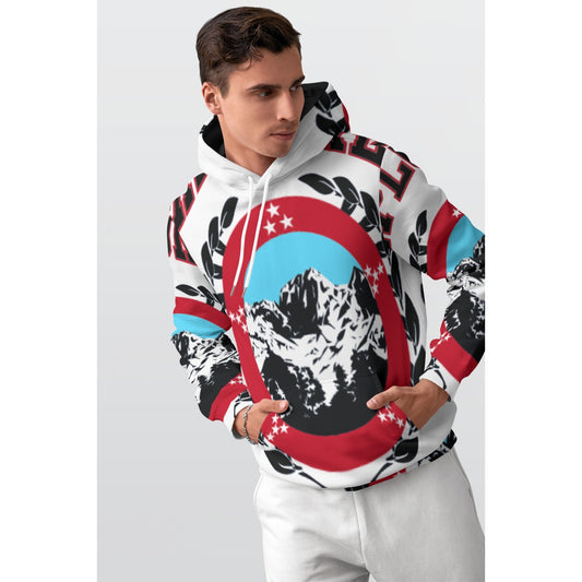 Mounting Up Men's Urban Streetwear Thickened Pullover Hoodie