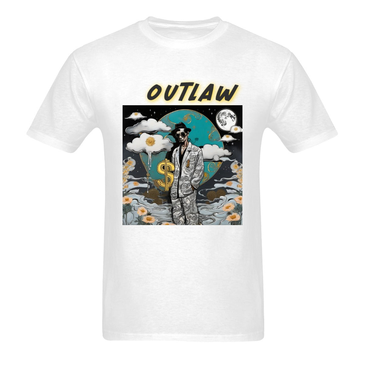 Men's  Outlaw Cotton T-Shirt - Premium T-Shirt from Craftklart.store - Just $16! Shop now at Craftklart.store