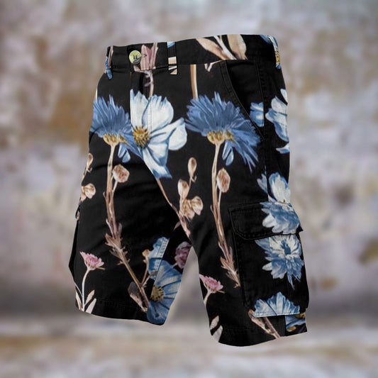 Urban Bloom Men's Cargo Shorts