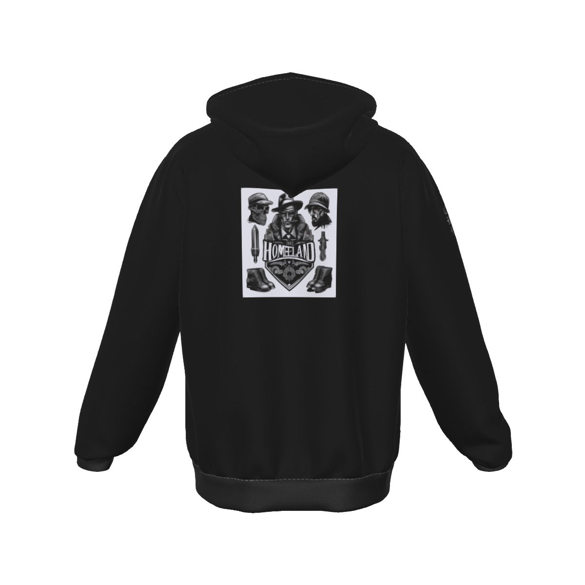 Men's Homeland All-Over Print Zip Up Hoodie With Pocket - Premium Hoodie from Craftklart.store - Just $26.99! Shop now at Craftklart.store