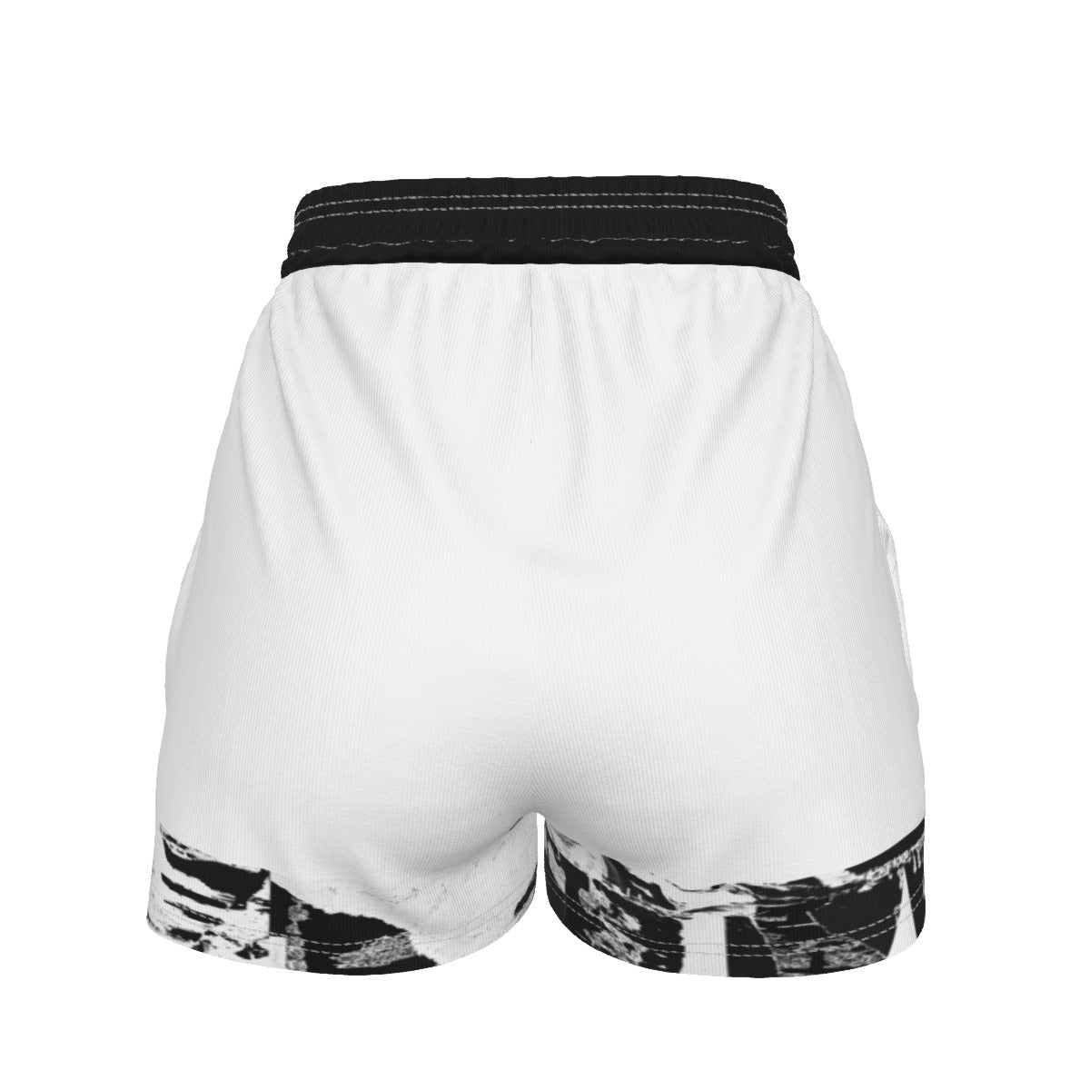 Urban White (AOP) Women's Casual Shorts - Premium Shorts from Craftklart.store - Just $14.98! Shop now at Craftklart.store