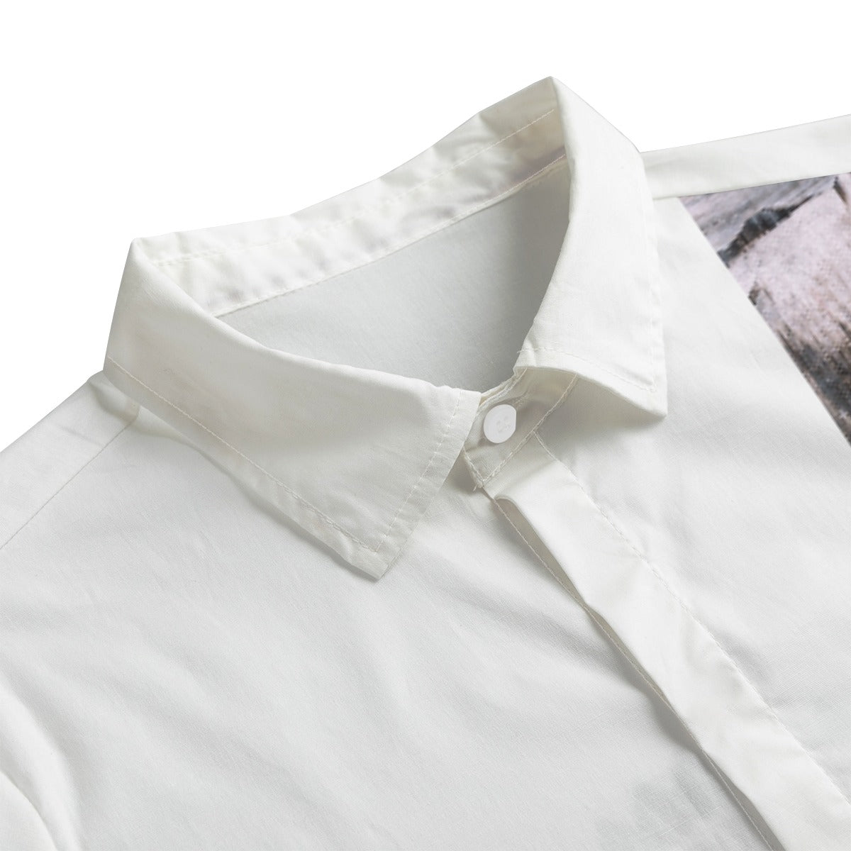 Men's (AOP) Cotton Lapel Collar Shirt With Concealed Placket 2 - Premium Shirt from Craftklart Dropship - Just $36! Shop now at Craftklart.store