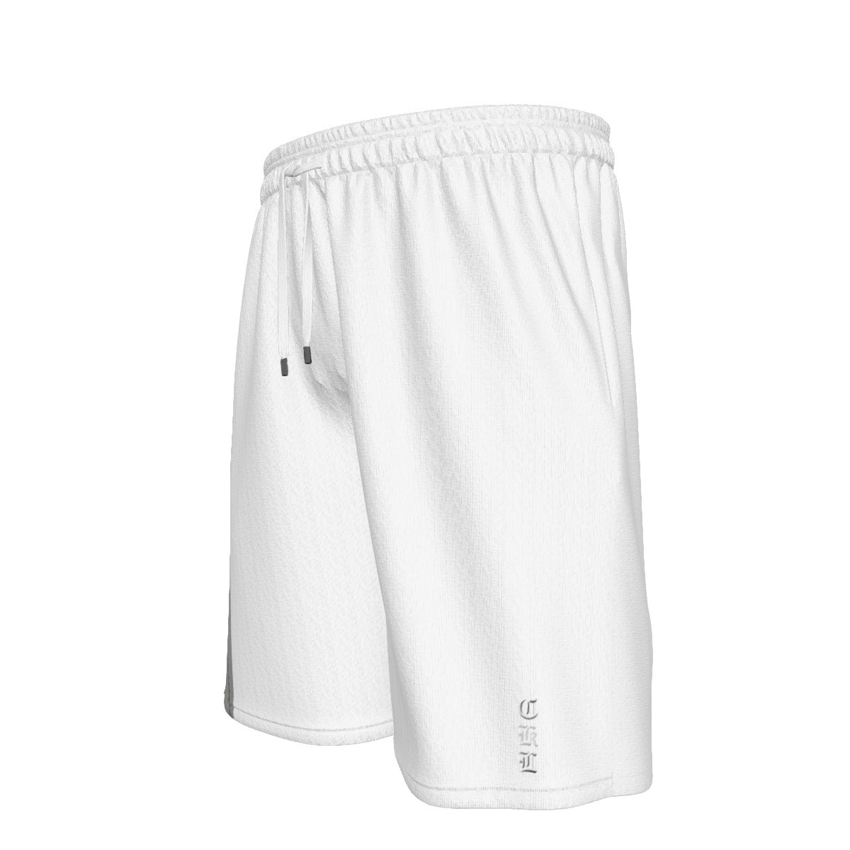 White All-Over Print Unisex Short Pants | 310GSM Cotton - Premium Shorts from Craftklart.store - Just $49.98! Shop now at Craftklart.store