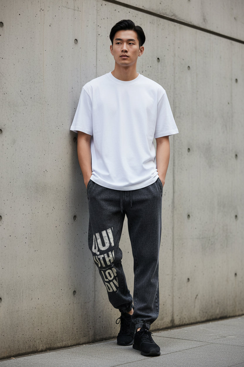 Heavyweight Washed Jogger Sweatpants — Craftklart | Minimalist Streetwear | Craftklart