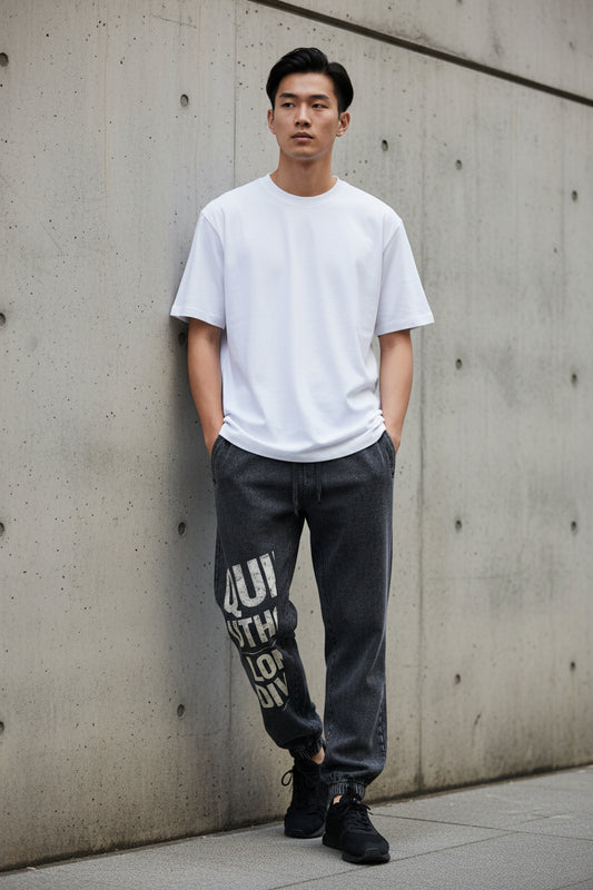 Heavyweight Washed Jogger Sweatpants — Craftklart | Minimalist Streetwear | Craftklart