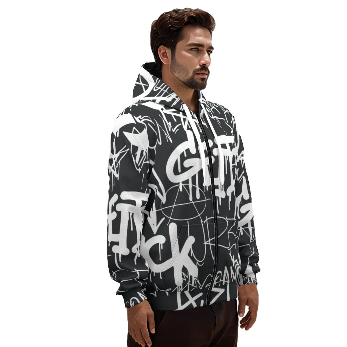 Streetwear Pullover Hoodie With Zipper Closure - Premium Hoodies from Yoycol - Just $48! Shop now at Craftklart.store