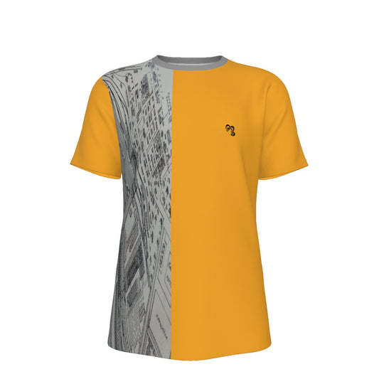 Amber All-Over Print Men's O-Neck T-Shirt | 190GSM Cotton - Premium T-shirt from Craftklart.store - Just $33.16! Shop now at Craftklart.store