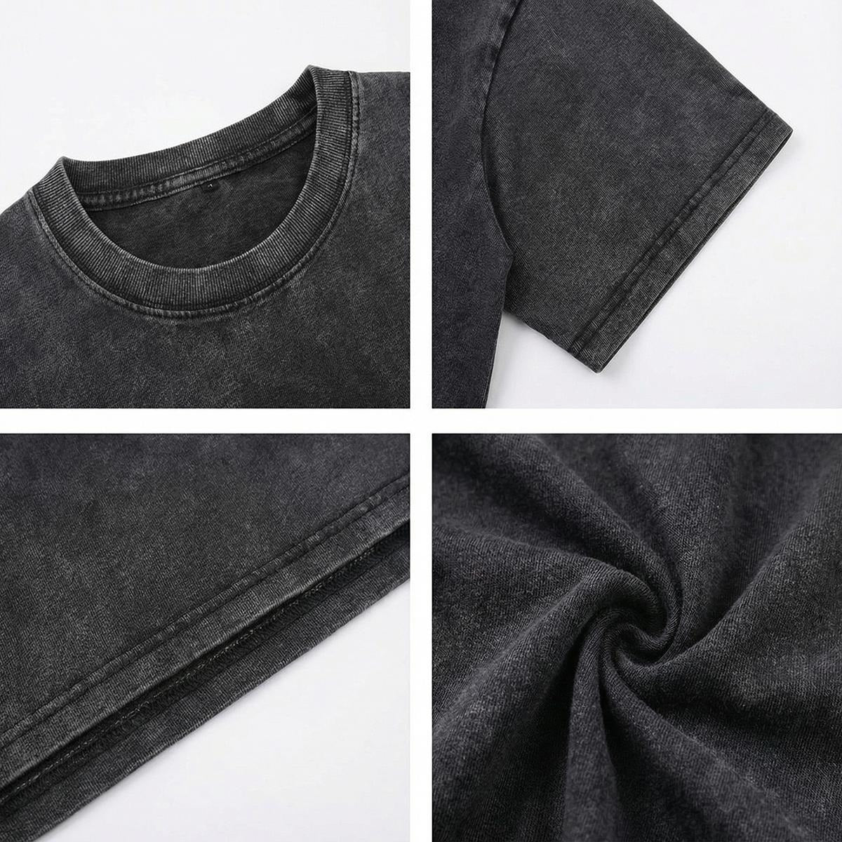 Unisex Heavyweight Washed Drop Shoulder T-Shirt|250GSM DTG -  "Urban Fashion & Streetwear | Craftklart"