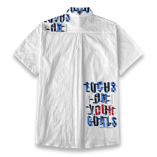 CKL Focus Men's Breathable Cotton Summer Shirt - Premium Shirt from Yoycol - Just $38! Shop now at Craftklart.store
