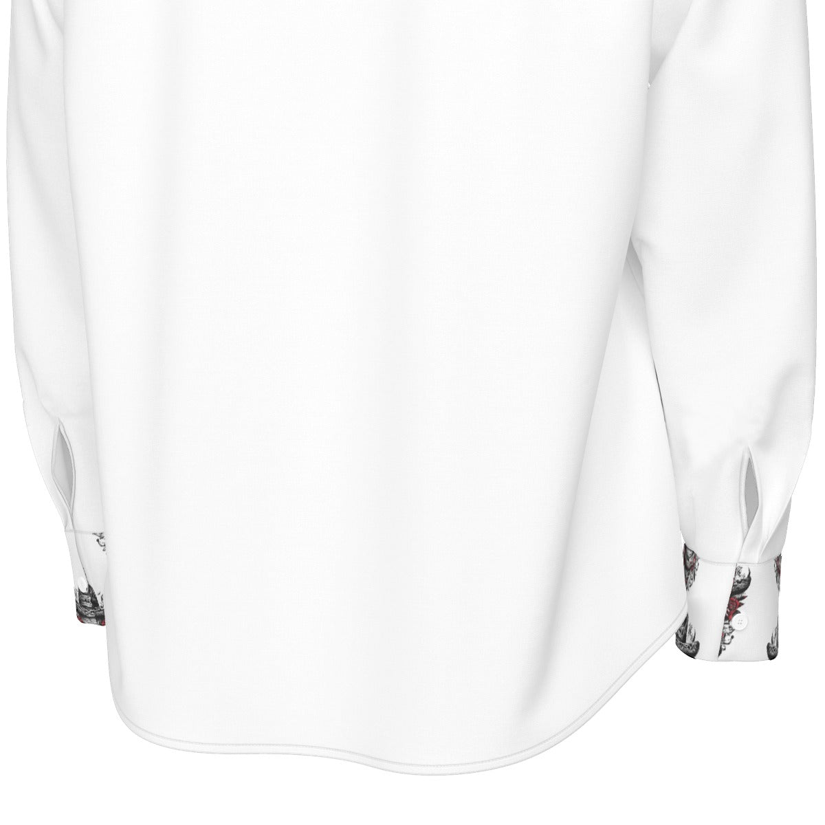 CKL Contrast Wanted Men's Long Sleeve Shirt - Premium Shirt from Craftklart.store - Just $68.96! Shop now at Craftklart.store