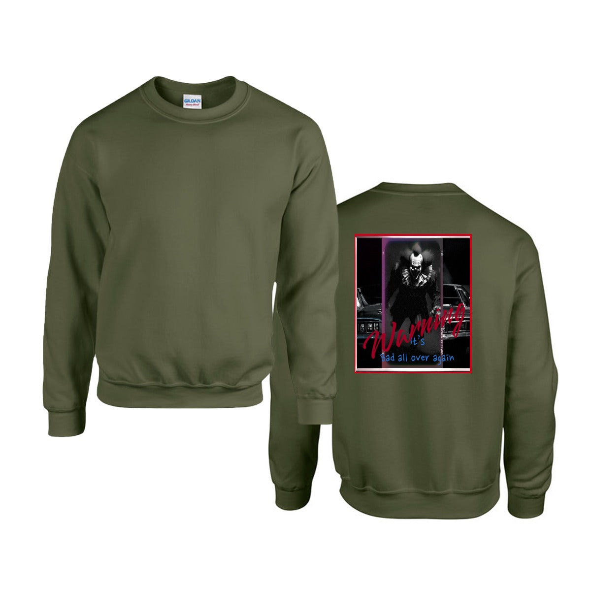 Men's CKL DTF Sweatshirt - Premium Sweatshirt from Craftklart.store - Just $35! Shop now at Craftklart.store