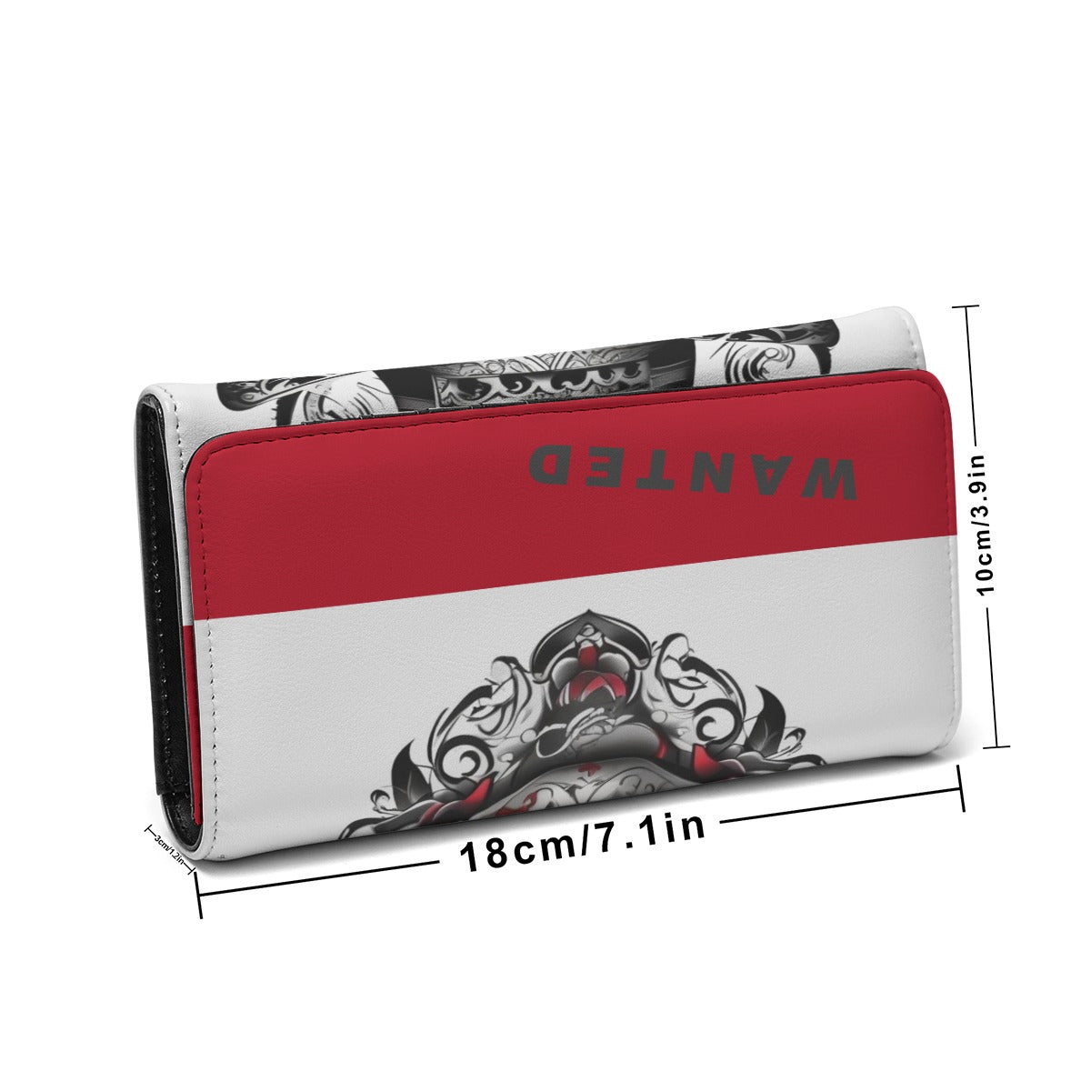 Wanted Custom Print Foldable Wallet - Premium Wallet from Craftklart.store - Just $17.89! Shop now at Craftklart.store