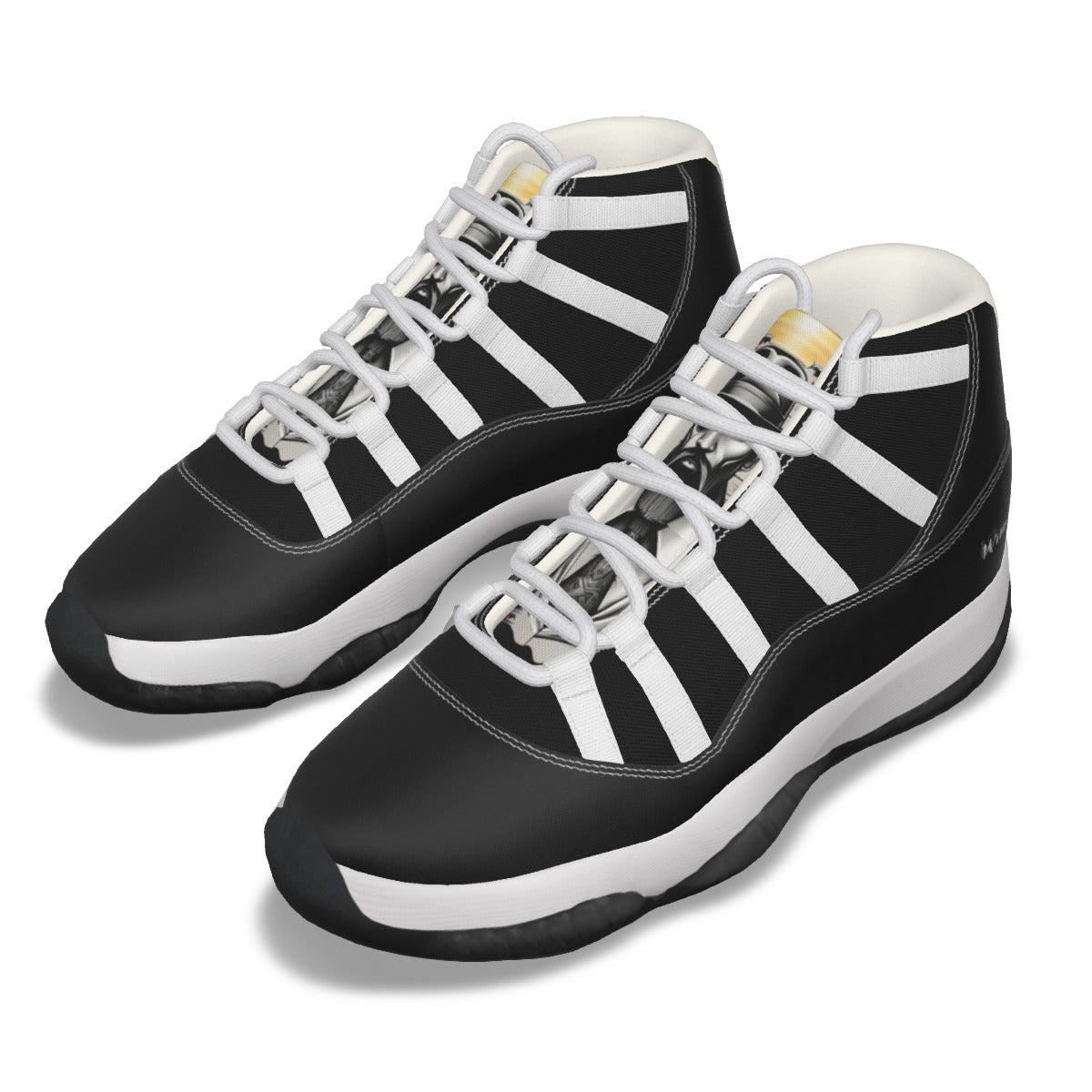 Men's Wanted Custom High Top Basketball Shoes - Craftklart.store