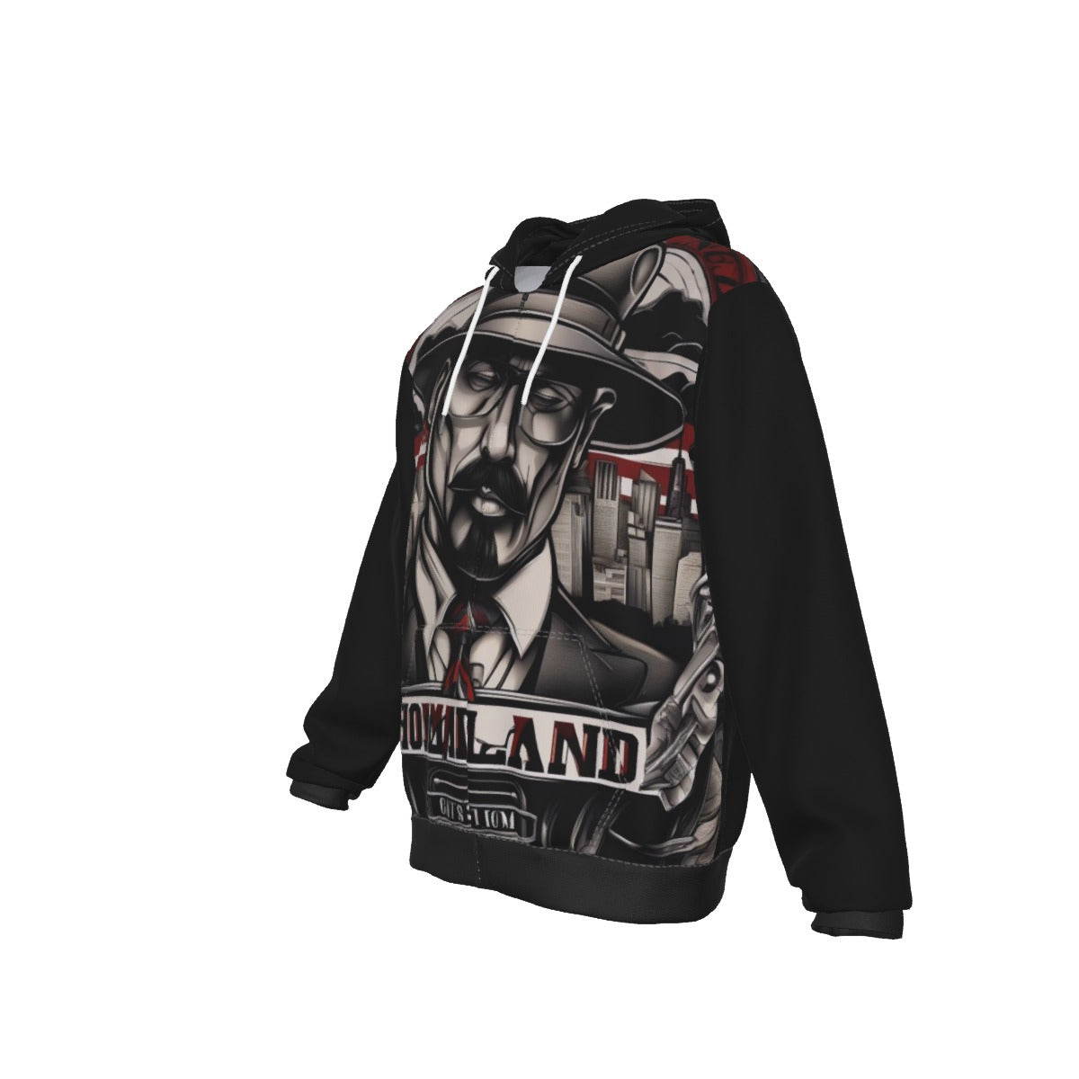 Men's Homeland All-Over Print Zip Up Hoodie With Pocket - Premium Hoodie from Craftklart.store - Just $26.99! Shop now at Craftklart.store