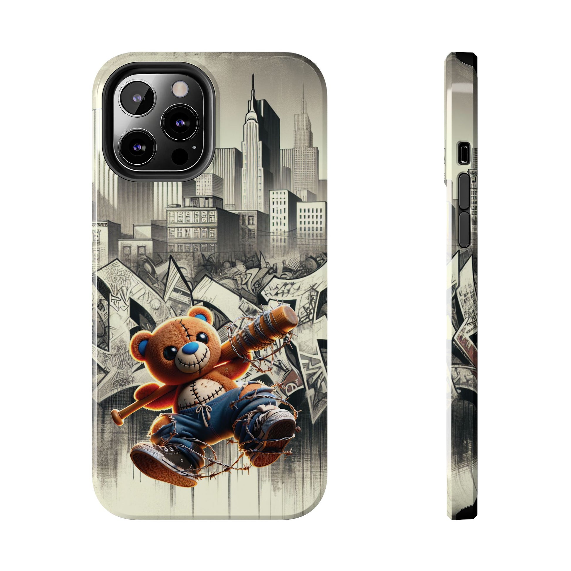 Urban City Bear Tough Phone Cases - Premium Phone Case from Craftklart.store - Just $13.68! Shop now at Craftklart.store