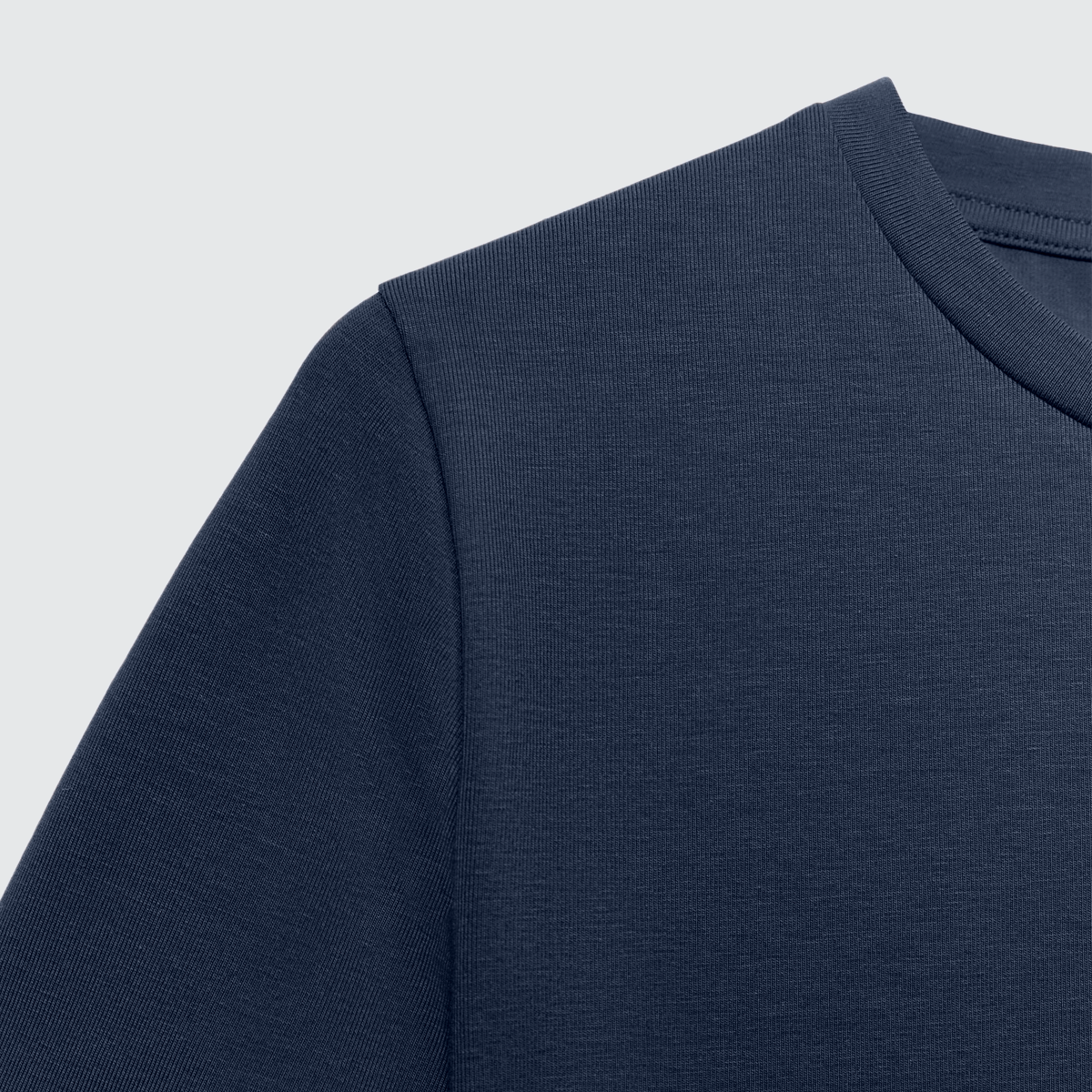 Cropped Cotton Tee — 190GSM