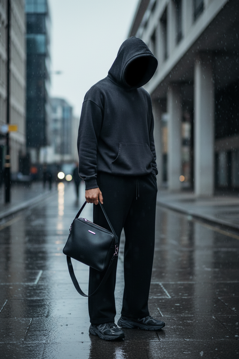 UNSEEN Heavyweight Wide Leg Sweatpants — 400GSM Terry