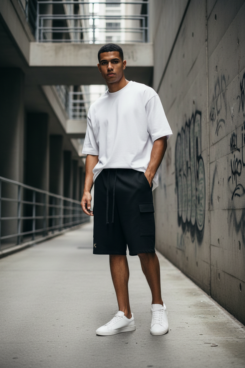 Cargo Shorts – Relaxed Unisex Fit