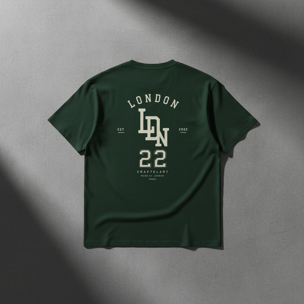 Evergreen Printed T-shirt Back