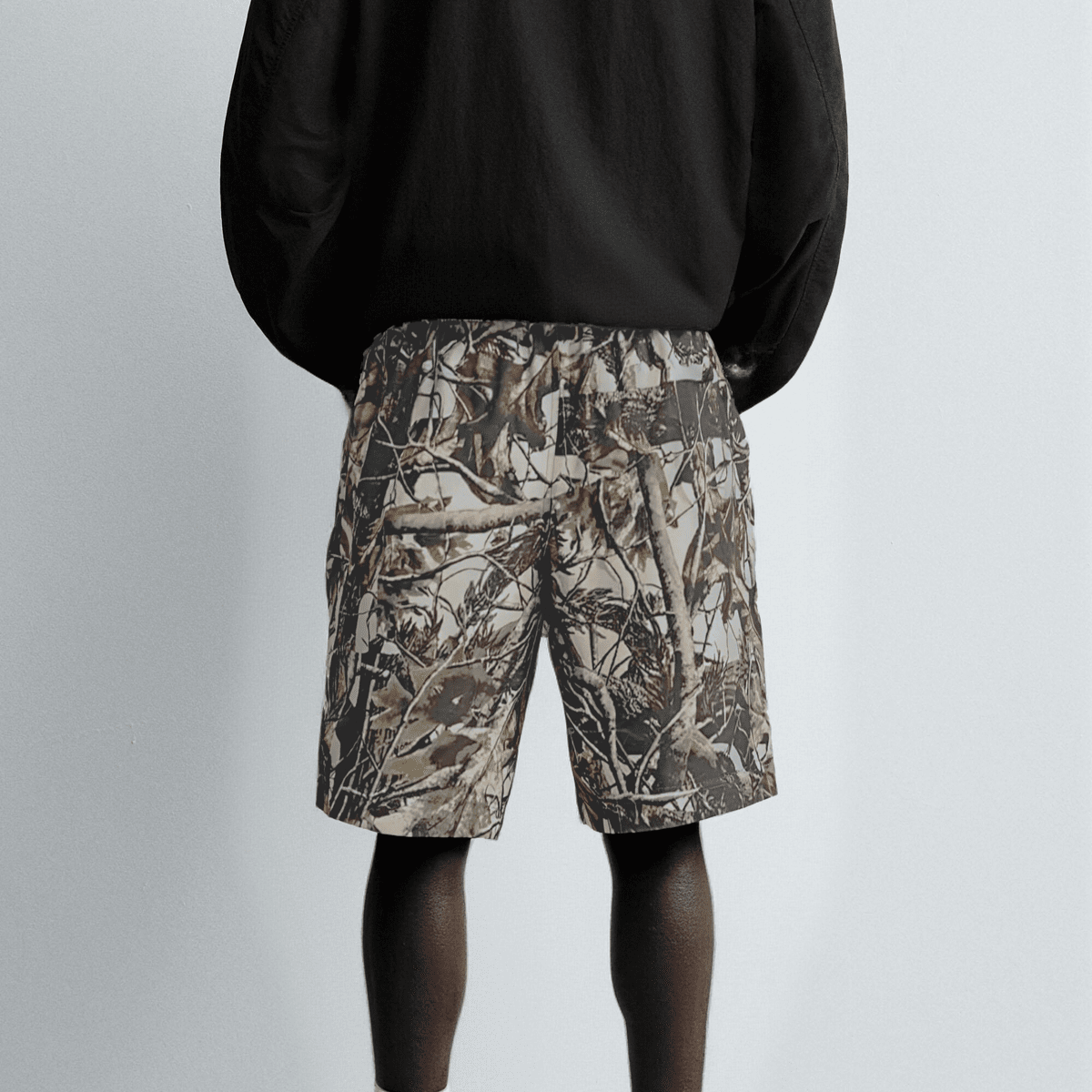 Camo French Terry Shorts