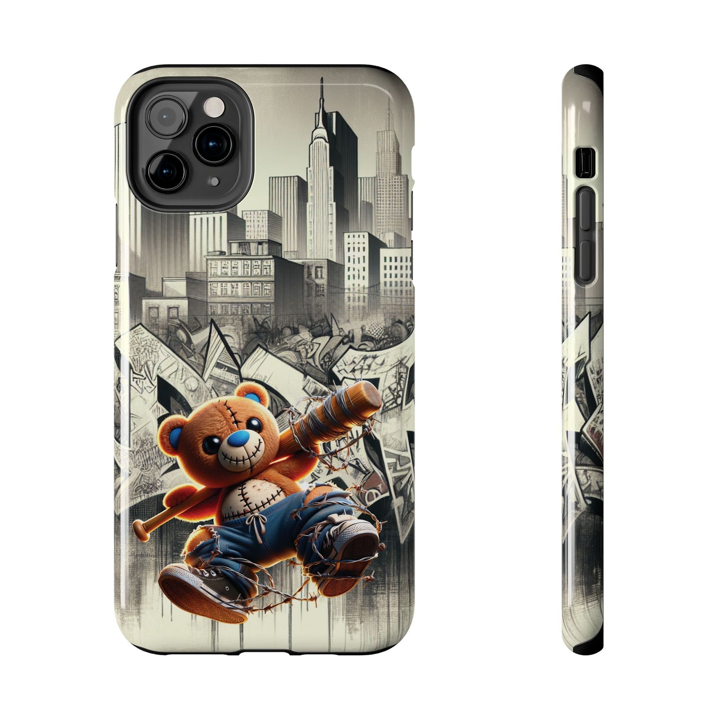 Urban City Bear Tough Phone Cases - Premium Phone Case from Craftklart.store - Just $13.68! Shop now at Craftklart.store