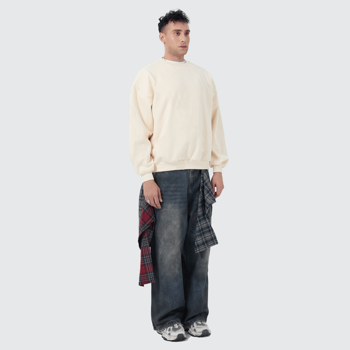 Craftklart Heavyweight Oversized Crewneck Sweatshirt — Unisex