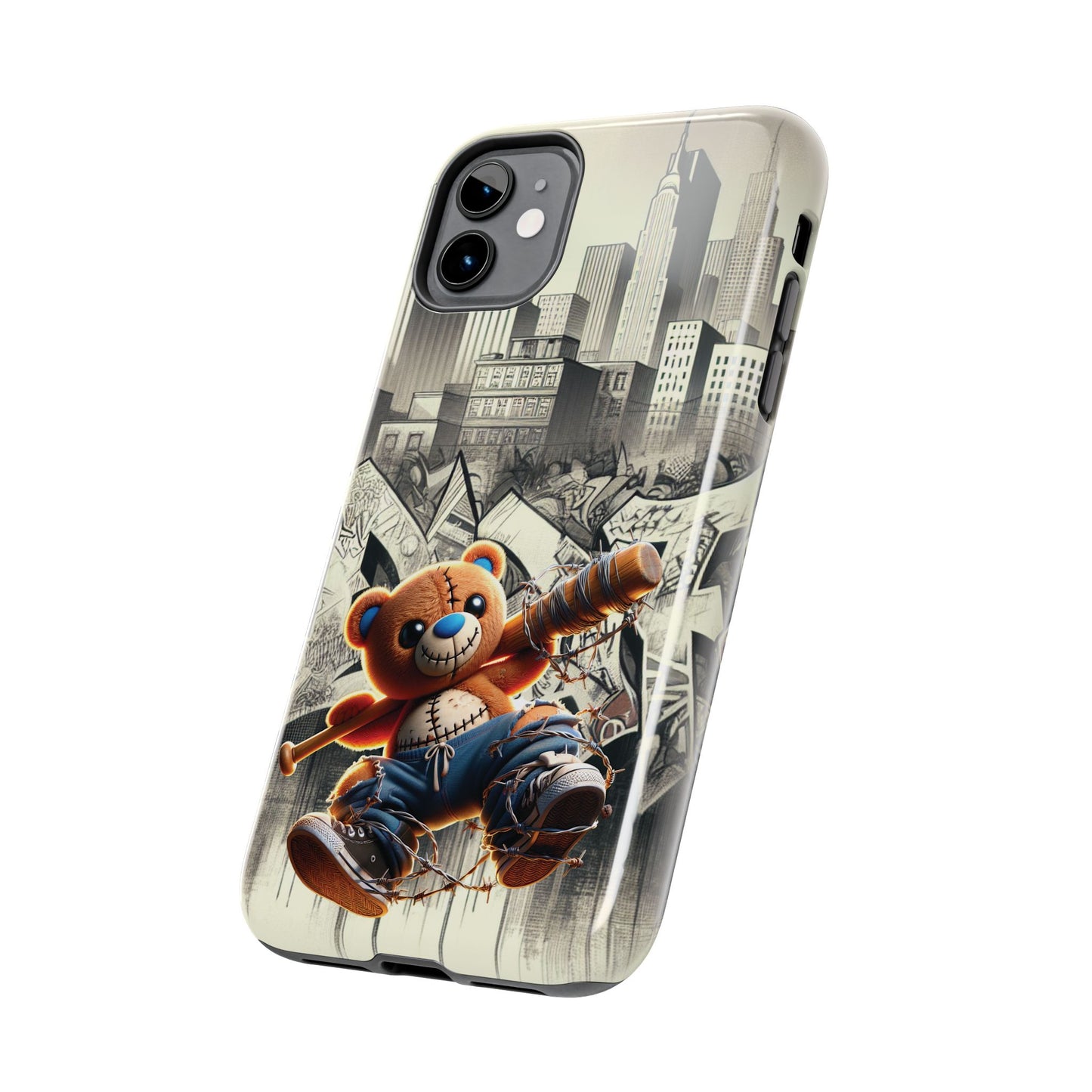 Urban City Bear Tough Phone Cases - Premium Phone Case from Craftklart.store - Just $13.68! Shop now at Craftklart.store