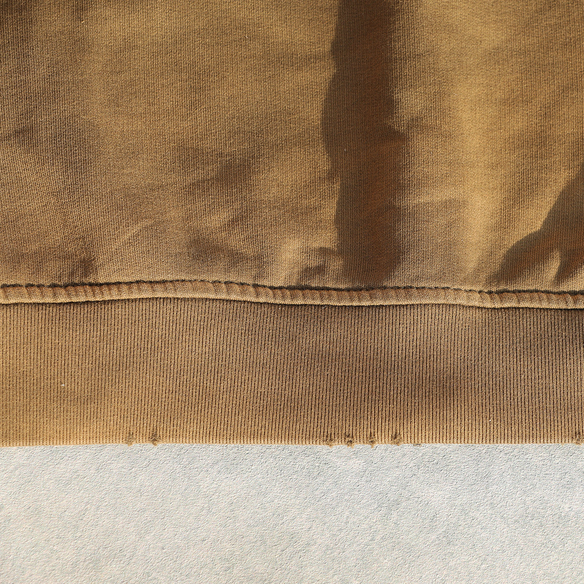 Distressed Zip-Up Hoodie — 420GSM