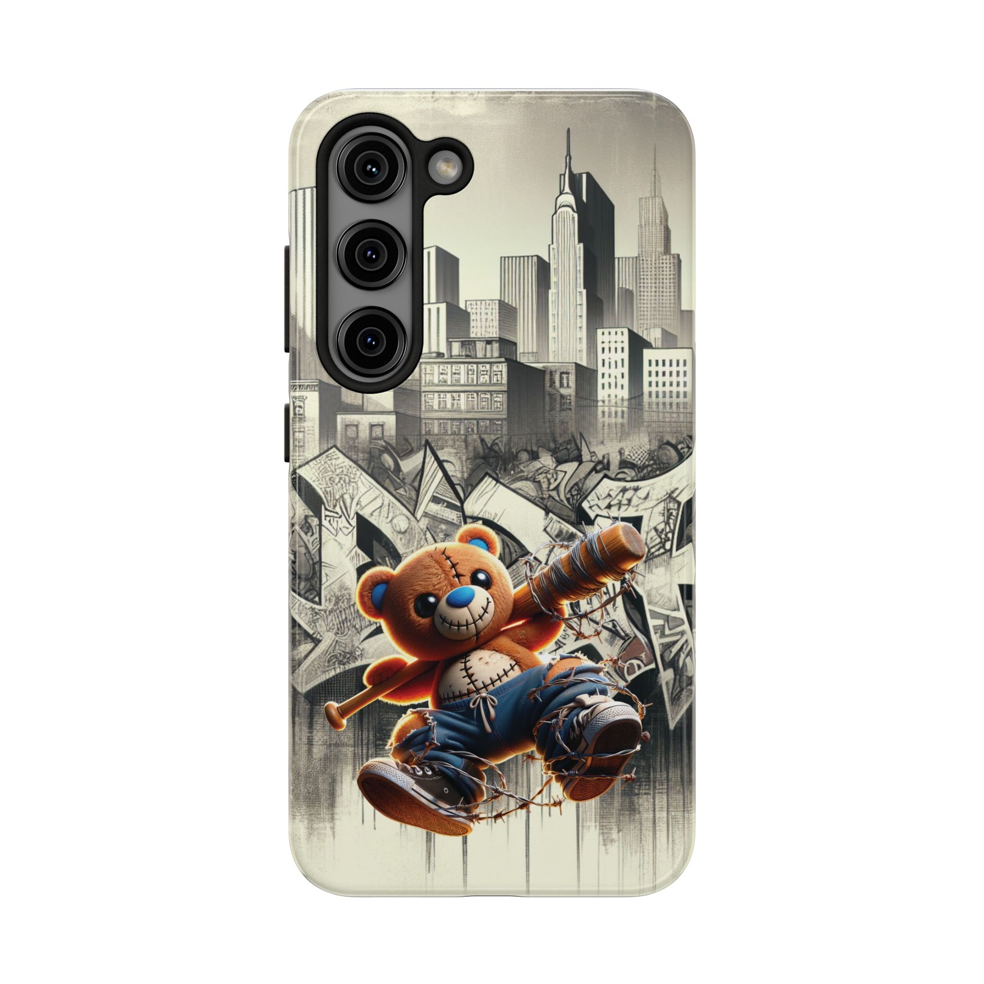 Urban City Bear Tough Phone Cases - Premium Phone Case from Craftklart.store - Just $13.68! Shop now at Craftklart.store