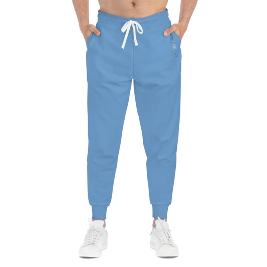Athletic Joggers (AOP) Blue - Premium Activewear from Craftklart.store - Just $28! Shop now at Craftklart.store