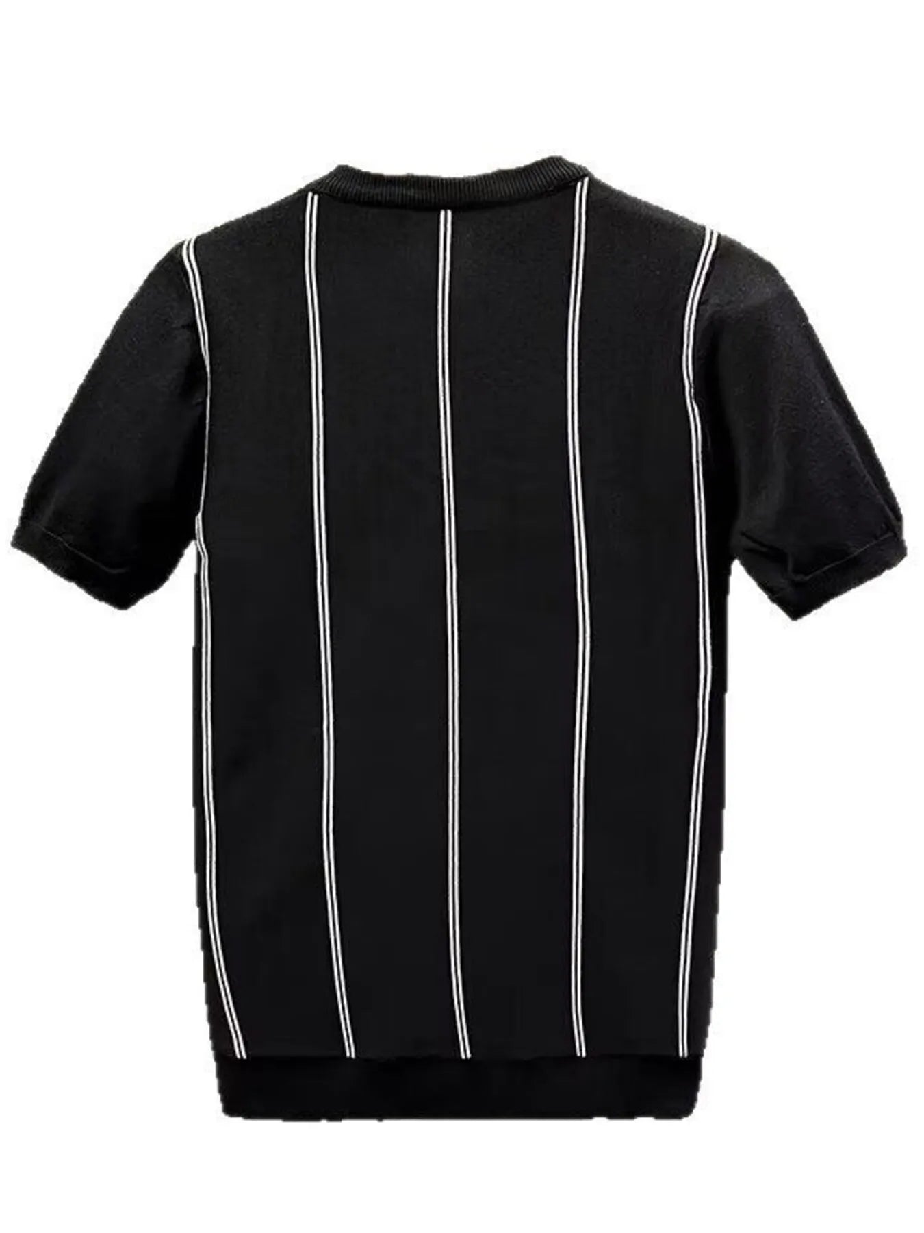 Men's Full Size Striped Short Sleeve T-Shirt Plus Size - Premium Shirt & Tops from Trendsi - Just $21.11! Shop now at Craftklart.store