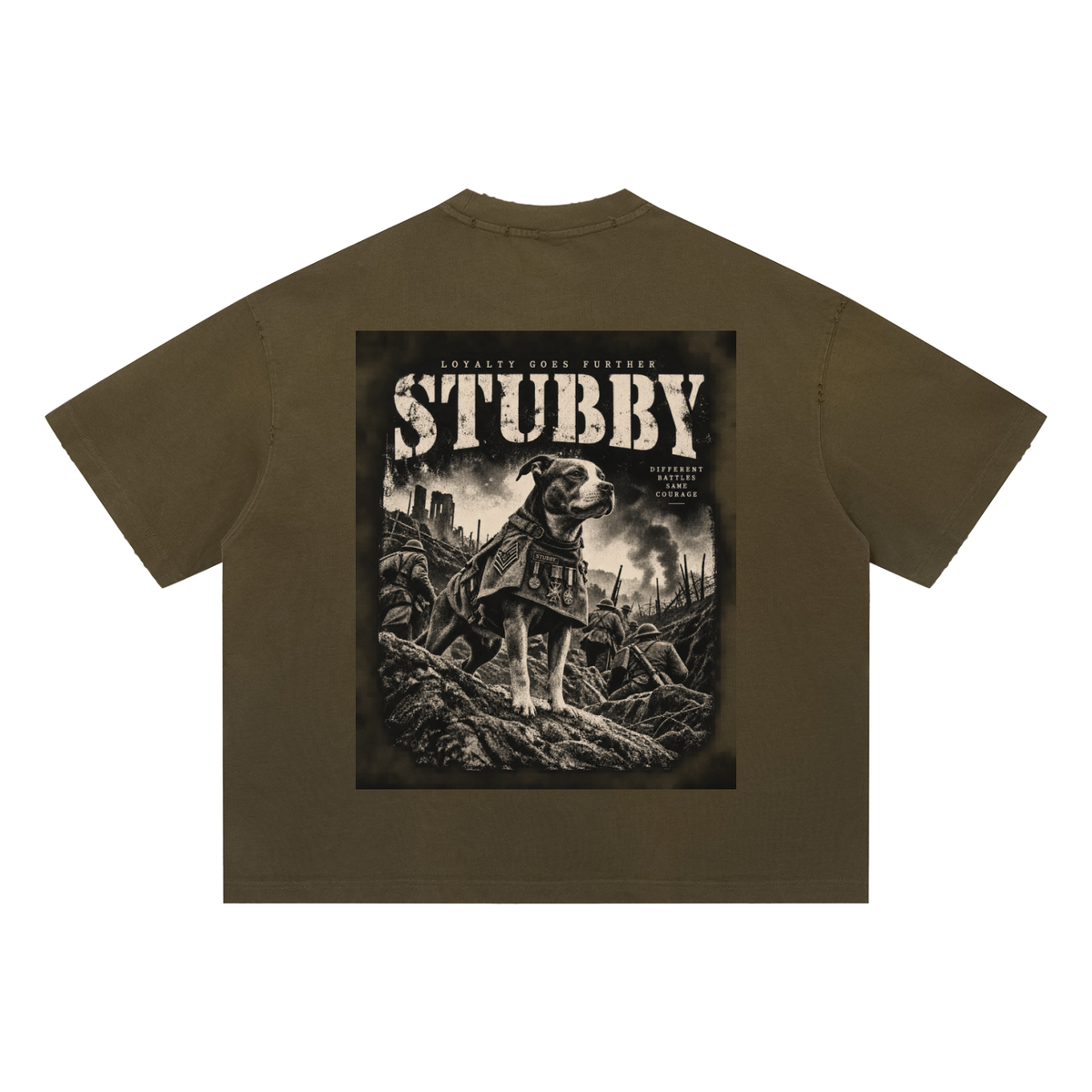 War Dogs — Stubby Boxy T-Shirt