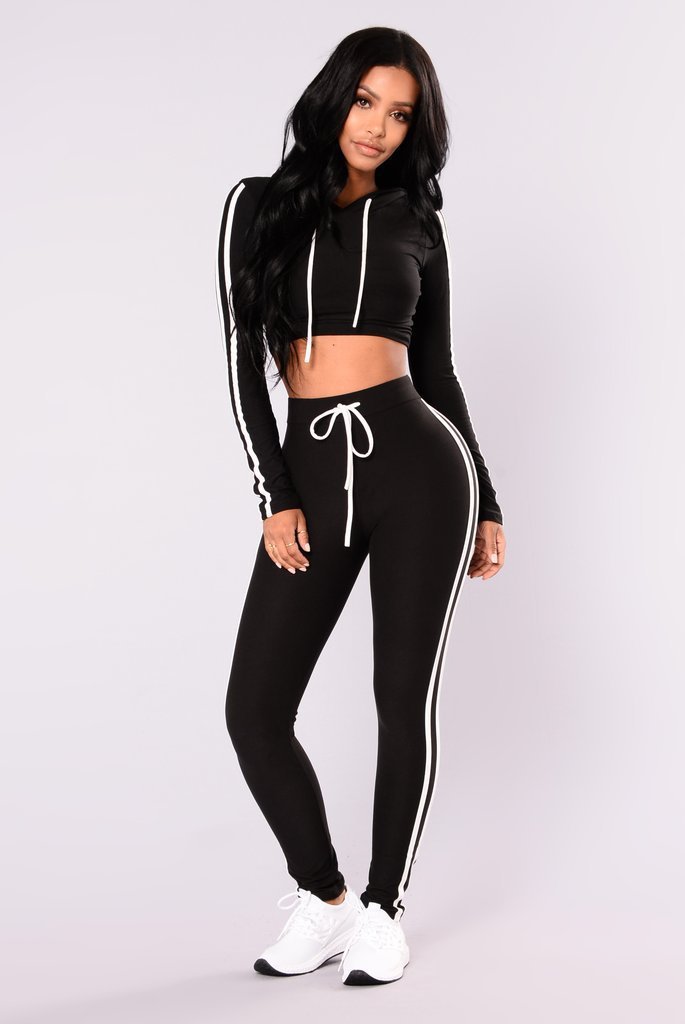 Women’s Tracksuit Crop Top Hoodies Pants Sets - Craftklart.store