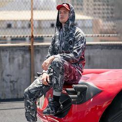 Men's hooded camouflage sportswear two-piece suit - Craftklart.store