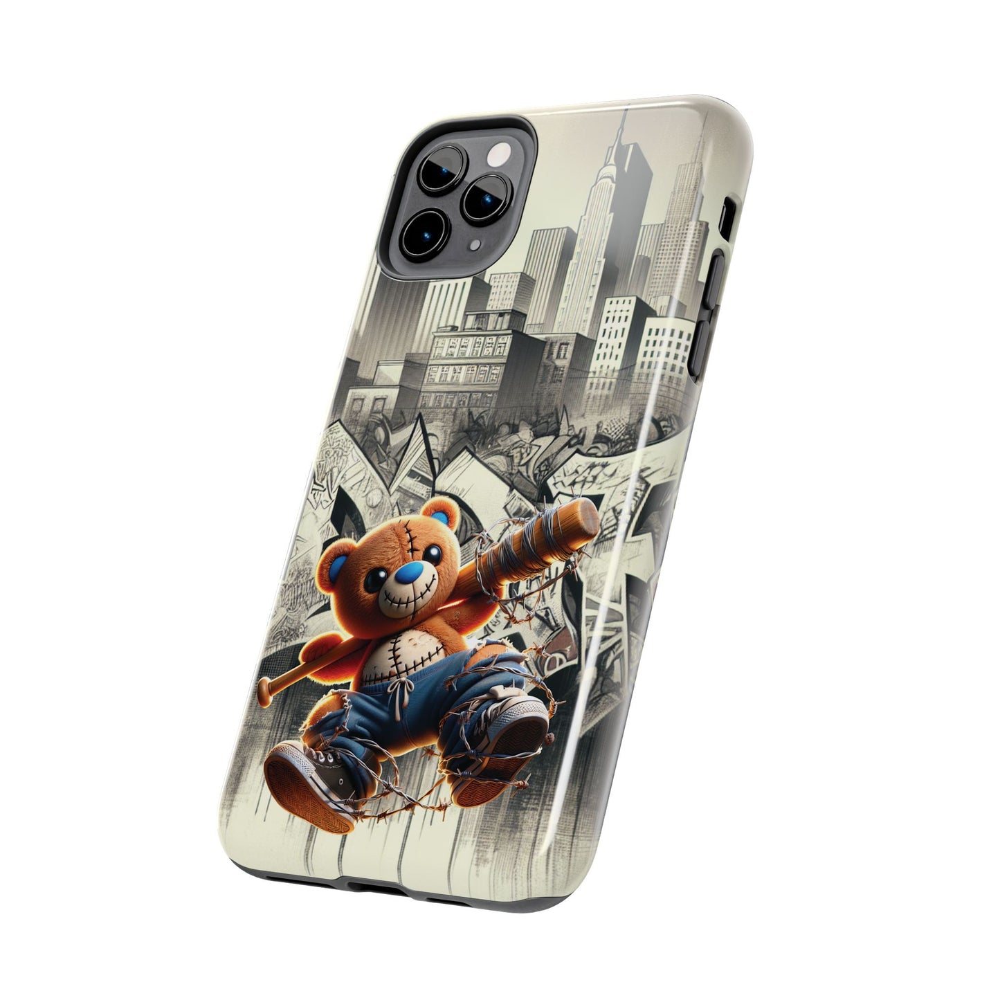 Urban City Bear Tough Phone Cases - Premium Phone Case from Craftklart.store - Just $13.68! Shop now at Craftklart.store