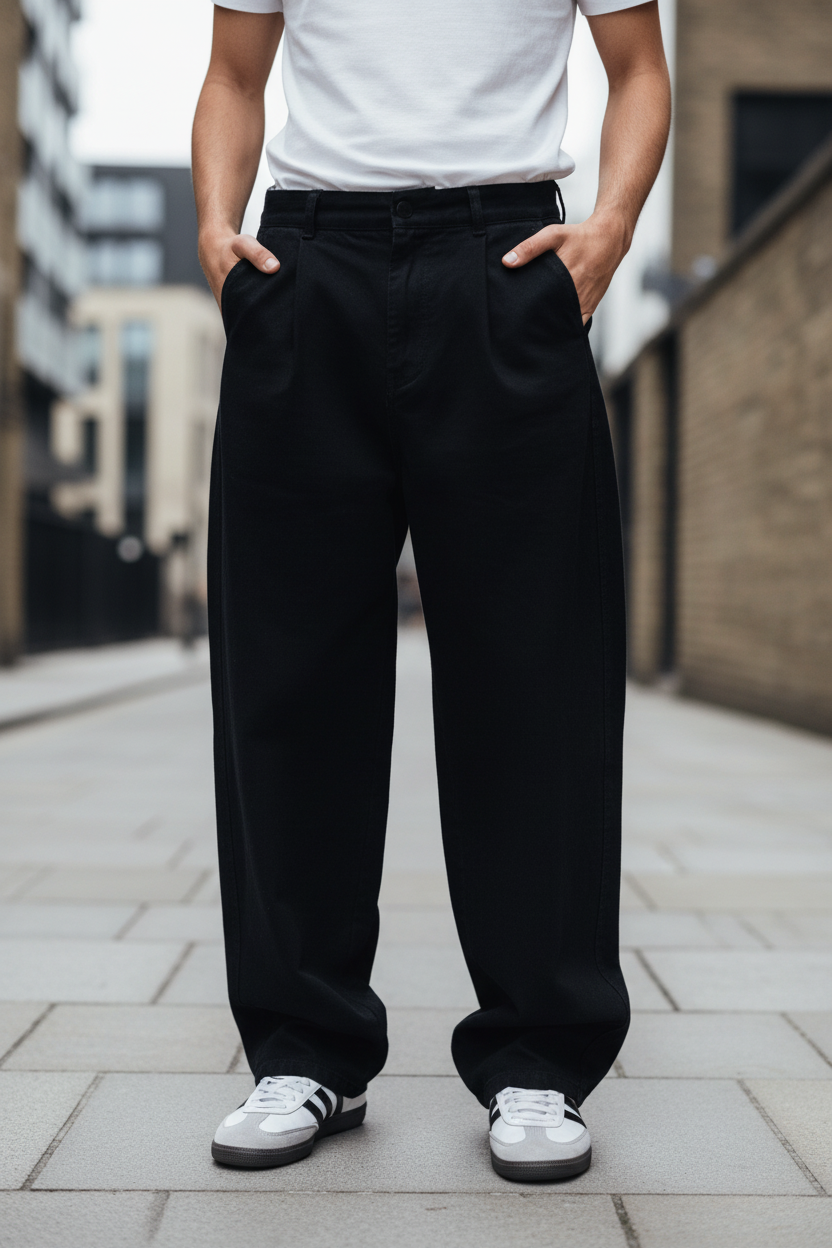 The Unseen Curved Blade Denim — Washed