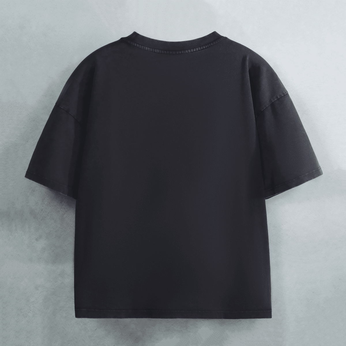 Printed oversized T-shirt from Craftklart with heavyweight snow-wash finish, featuring urban streetwear style and bold graphic design.
