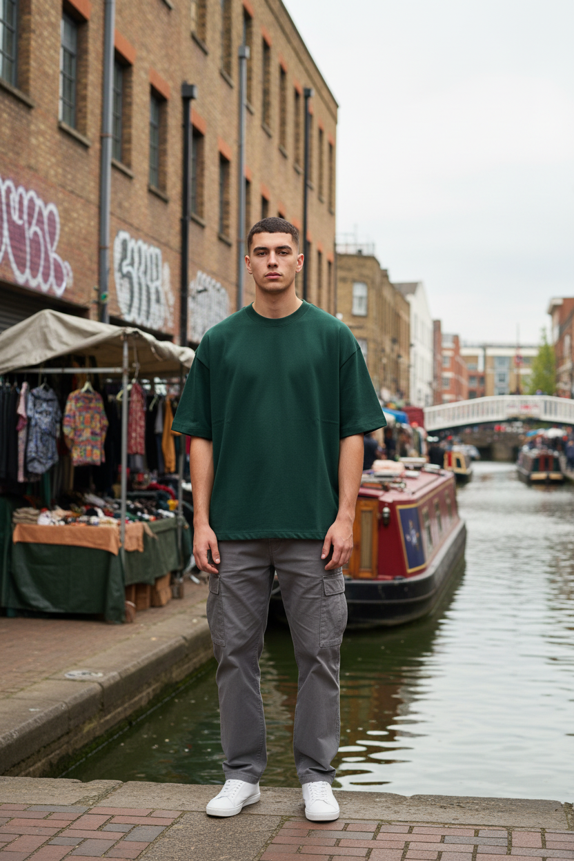 Craftklart Heavyweight Boxy T-Shirt — Oversized Drop Shoulder