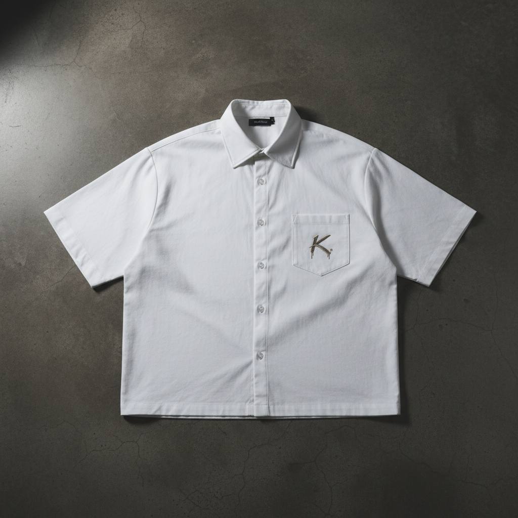 Boxy Heavyweight Shirt — Short Sleeve