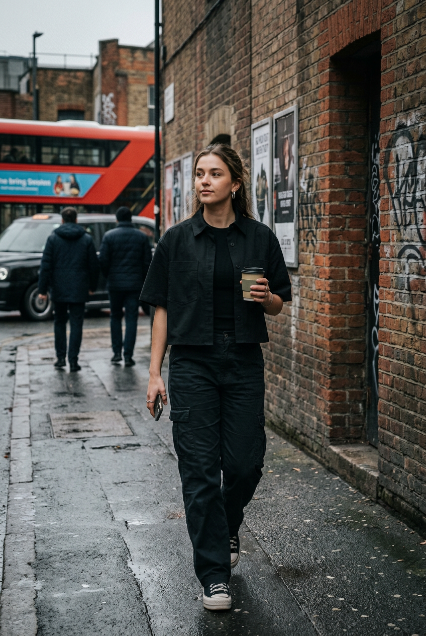 Dayform Cropped Shirt