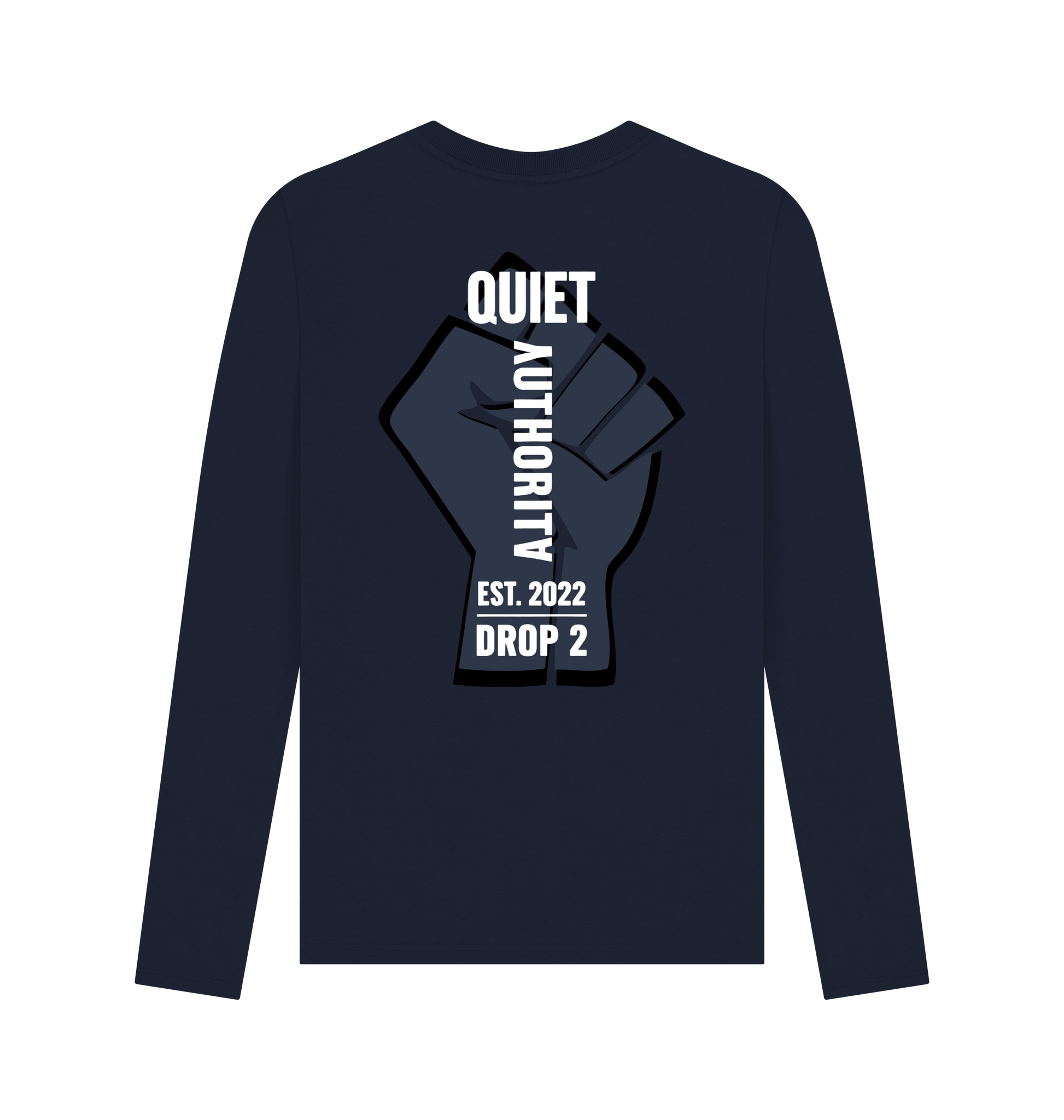 Craftklart organic cotton long sleeve T-shirt in natural color, sustainable streetwear essential, casual and comfortable fit