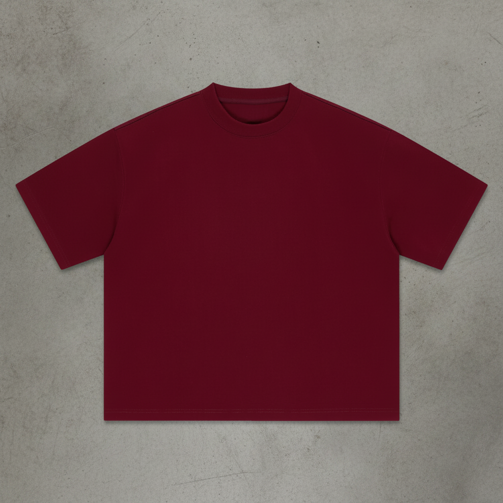 Heavyweight Boxy Oversized T-Shirt – 400GSM Unisex