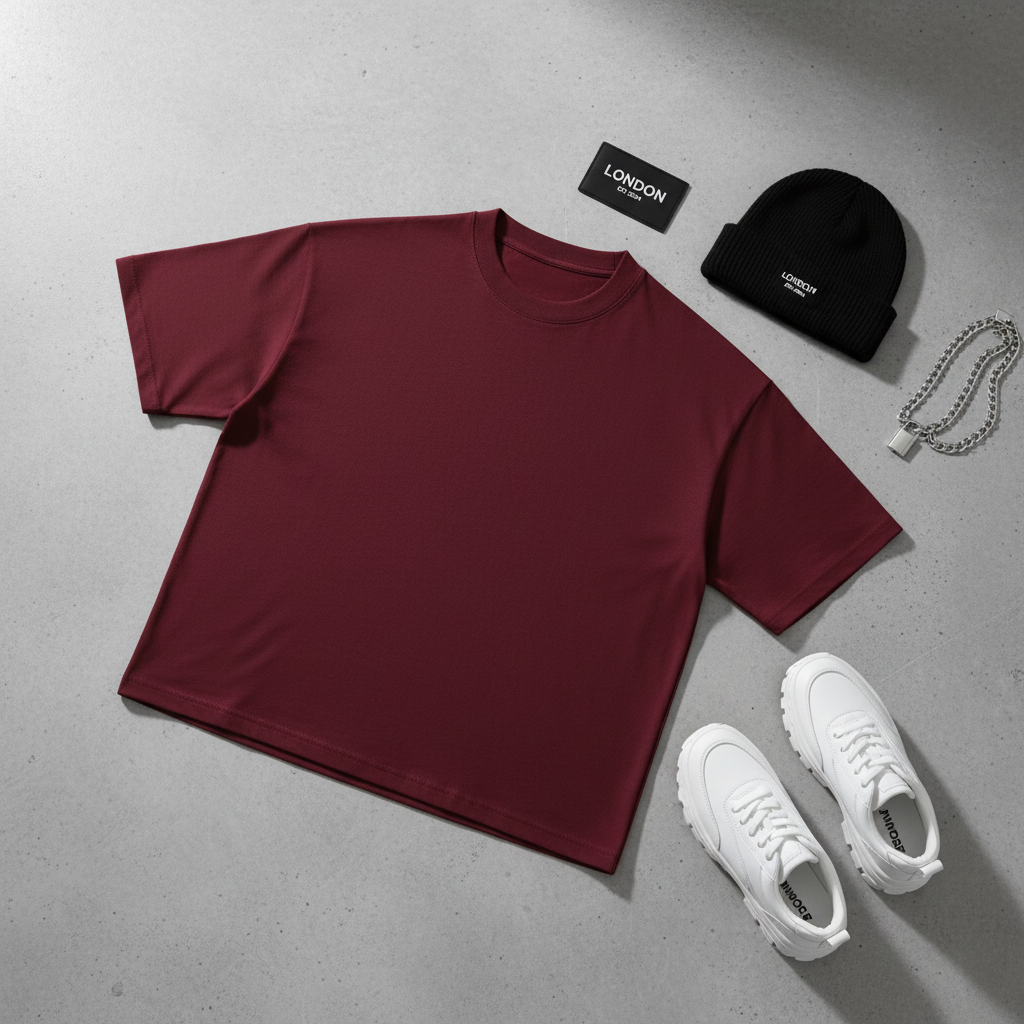 Heavyweight Boxy Oversized T-Shirt – 400GSM Unisex