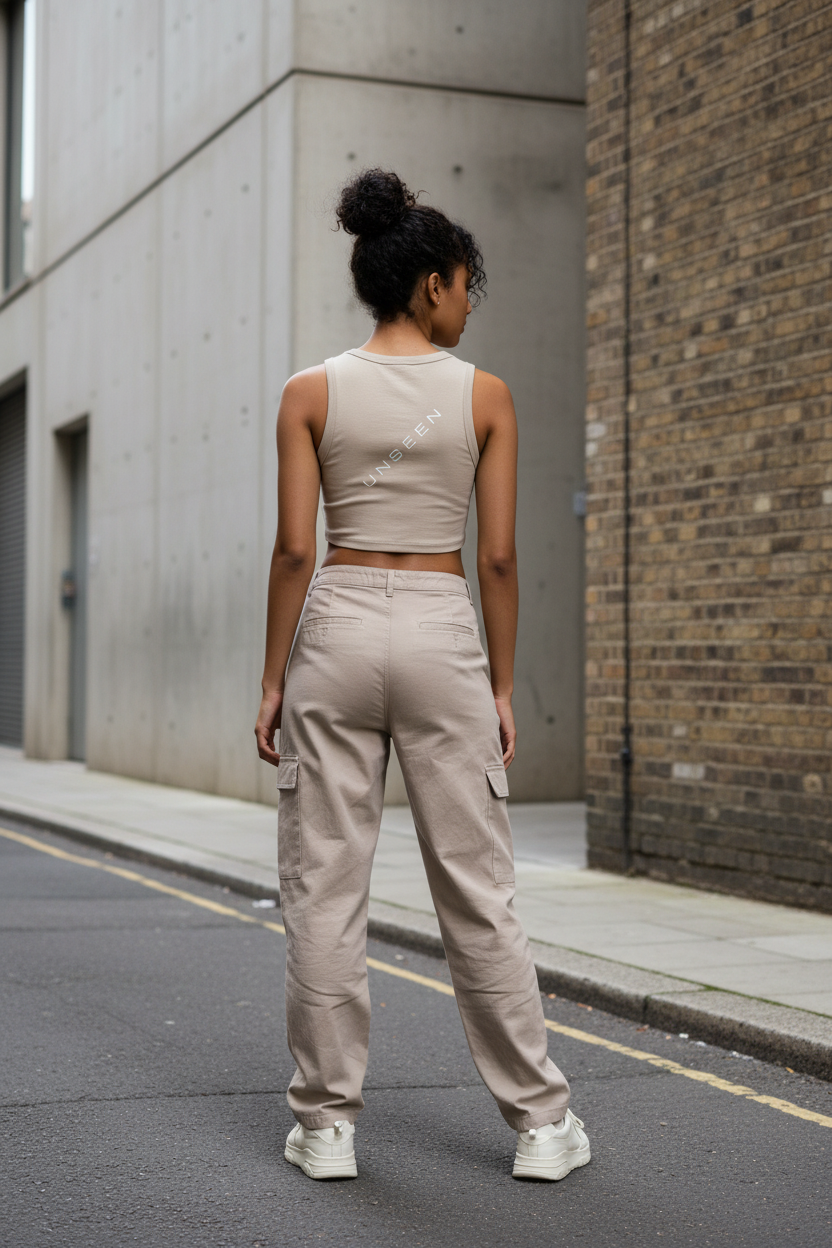 Women's Tight Crewneck Crop Tank Top