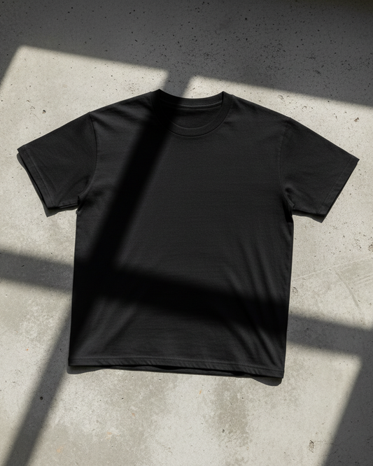 Pure Cotton Unisex T-Shirt — Lightweight Everyday Tee