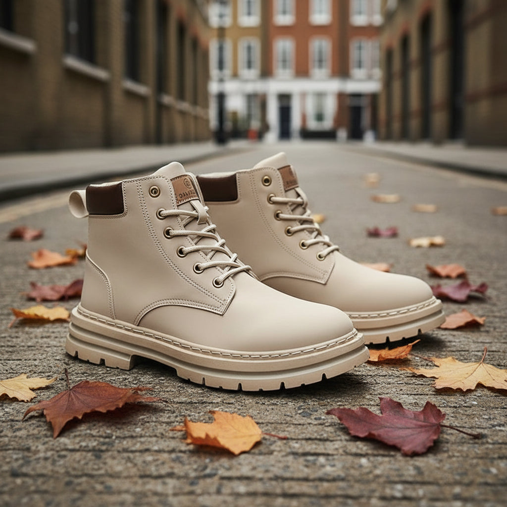 Urban Fashion & Streetwear | Craftklart Rugged Lace Up Ankle Boots