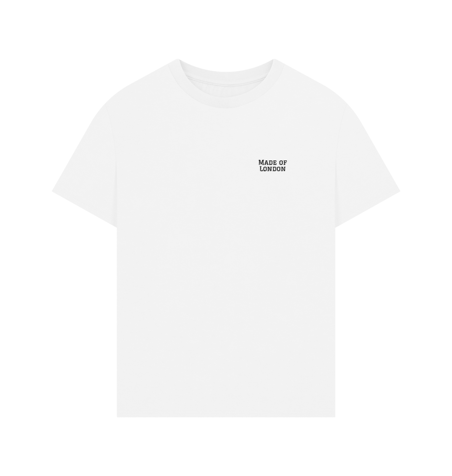 Craftklart 'Still No Noise' organic printed oversized T-shirt with bold graphic design, natural fit, and soft fabric.