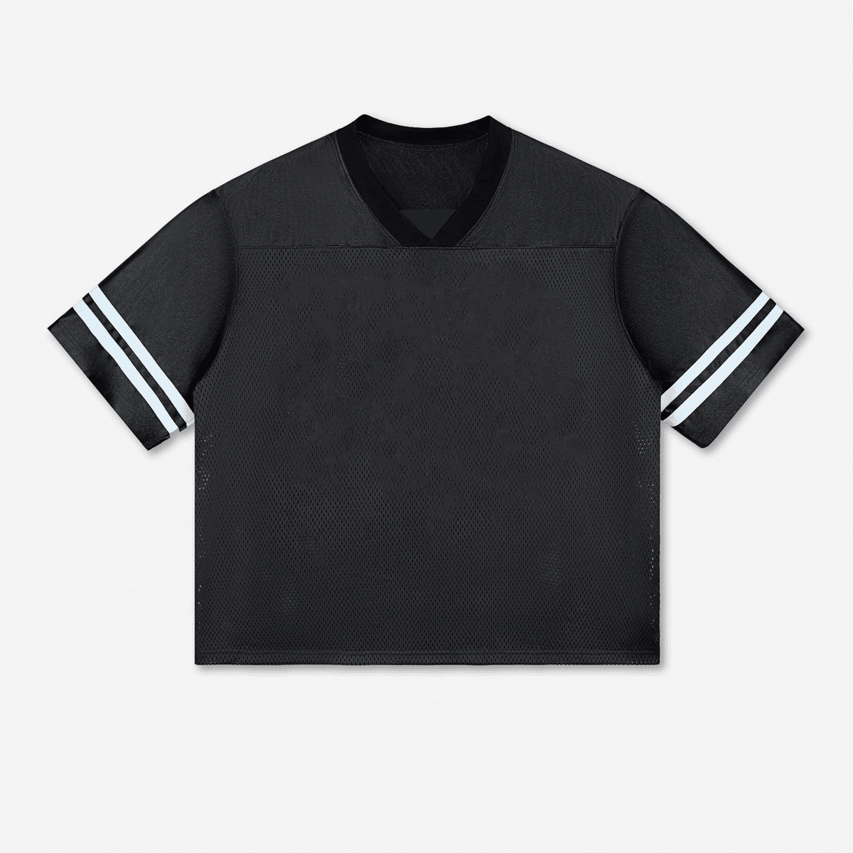 Contrast cut-out V-neck T-shirt from Urban Fashion & Streetwear, oversized fit with 240GSM fabric and stylish design.